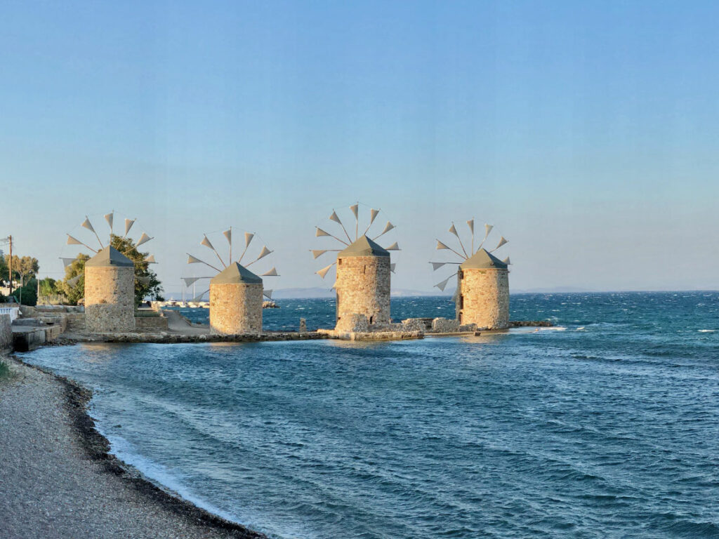 Chios, mlýny