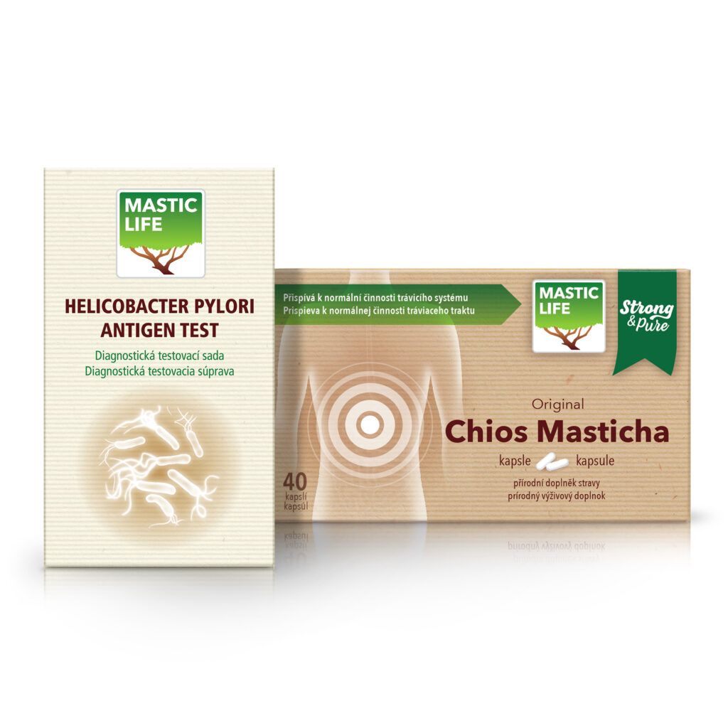 Masticha a helicobacter pylori test