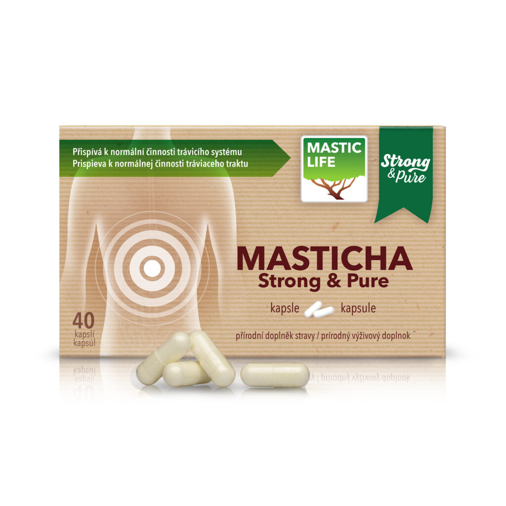 masticha kapsle strong&Pure Masticlife