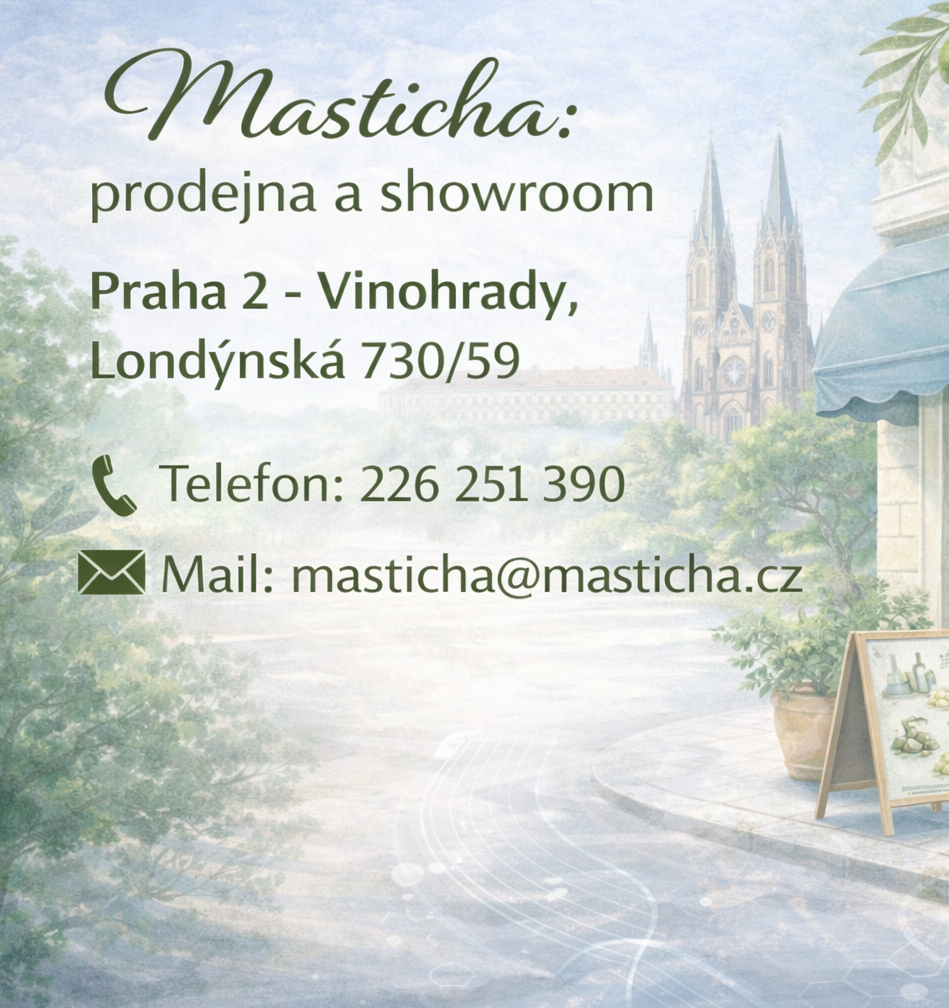Masticha poradenství, prodejna a showroom